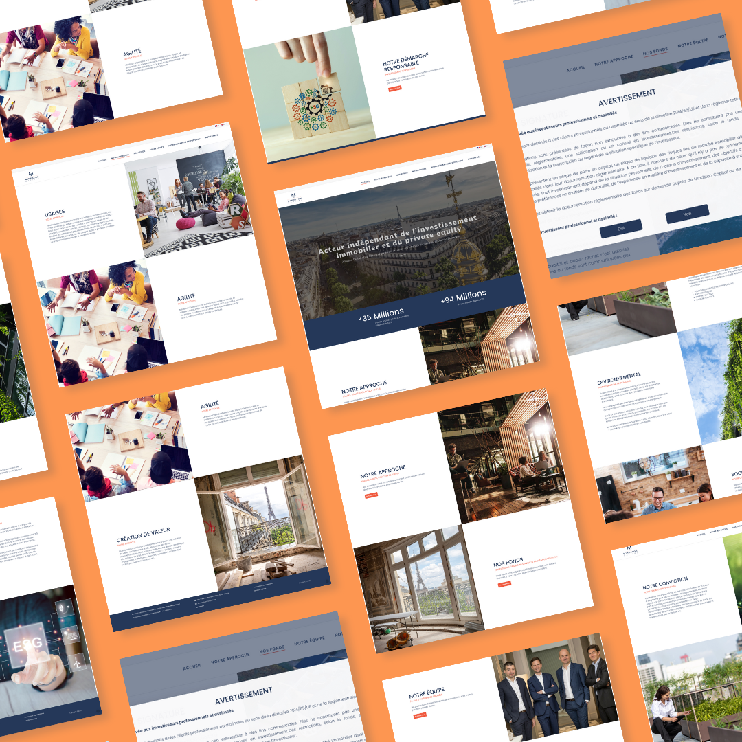 Projet web , Projet freelance WordPress